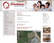 Website Möbel Petzenhauser