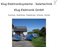 Bild Klug Elektroniksysteme und Solartechnik GmbH