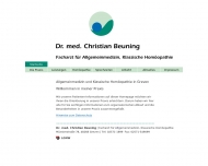 Bild Beuning Christian Dr.med. klass. Homopathie, Allg. Med.