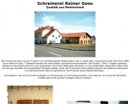 Bild Goos Reiner Schreinerei