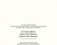 Bild Bornemann Axel Dr. med. Chirotherapie Sportmedizin Naturheilverfahren