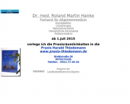 Bild Hanke Roland M. Dr.med. Arzt fr Allgemeinmedizin und Naturheilverfahren