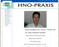 Bild Hals-Nasen-Ohrenarzt Vorpahl H. Dr.med.