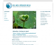 Bild Welb Rdiger Dr. HNO-Arzt, Naturheilverfahren