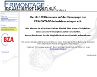 Bild FRIMONTAGE-Industriemontagen