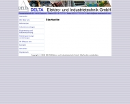 Website Delta Elektrotechnik