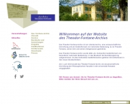 Theodor-Fontane-Archiv Potsdam Startseite