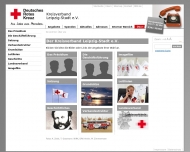 Website DEUTSCHES ROTES KREUZ Kreisverband Leipzig-Stadt