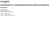 Bild interaktiv Gesellschaft fr informationsorientierte Arbeitsplatzorganisation mbH