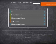 Bild Bieder Isoliertechnik, Gesellschaft mit beschrnkter Haftung