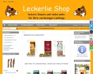 Bild Der Leckerlie Shop  Onlineshop