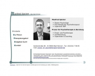 Bild Spicker Manfred Psychologisch Psychotherapeutische Praxis