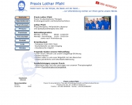 Bild Pfahl Lothar physikal. Therapie, Heilpraktiker und Physiotherapeut