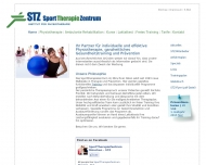 Website Sporttherapiezentrum Enkelmann Klaus
