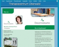 Website Oberwald Therapiezentrum , Physiotherapie