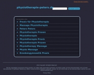 Bild Peters Marc Physiotherapie