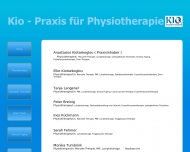 Bild Kio-Praxis fr Physiotherapie