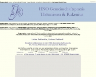 Bild Thnnissen Georg Dr. med. u. Rakenius Laurent Fachrzte fr Hals-, Nasen-, Ohrenheilkunde