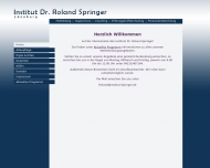 Bild Springer Roland Dr. Phil. Institut f.angewandte Sozialwissenschaften