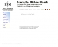 Bild Kosak Michael Dr. Facharzt fr Psychotherapie
