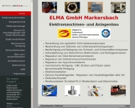 Bild ELMA GmbH Markersbach Elektromaschinen- und Anlagenbau