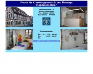 Bild Massage u. Krankengymnastik Beier M.