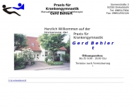 Bild Krankengymnastik Behlert Gerd