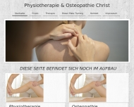 Physiotherapie und Osteopathie Christ - Startseite