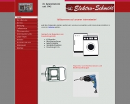 Website Schmidt Dieter Elektro