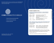 Bild Core Energetic Center Zentrum fr Krperpsychotherapie