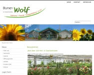 Bild Blumen Wolf Grtnerei