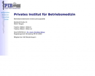 Bild PIB-GmbH Privates Institut fr Betriebsmedizin