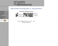 OKO Institut Orthographie u. Konzentration in Potsdam