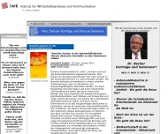 Bild IWK Institut für Wirtschaftsanalyse + Kommunikation Dr. Helmut Becker
