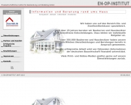 Bild EN-OP-INSTITUT Privatwirtschaftliches Institut f. Bau-Berat. und -Marketing GmbH