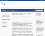 Bild Erziehungshilfe gGmbH Institut fr pdagogische Diagnostik Erziehungshilfezentrum