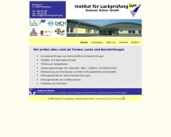 Bild Institut fr Lackprfung Andreas Keiner GmbH
