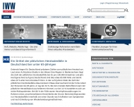 Bild IWW Institut fr Wirtschaftspublizistik GmbH & Co. KG