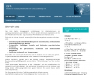 Bild ISFA Institut fr Sozialpsychiatrische Fort- u. Ausbildung