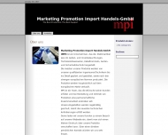Marketing Promotion Import Handels-GmbH - ?ber uns
