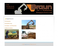 Bild Braun Hans und Werner Baggerbetrieb + Straßenbau