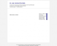 Bild Perchalla Gerhard Dr.med. Annette Mainz-Perchalla Dr.med. Fachärzte für Neurologie und Psychiatrie