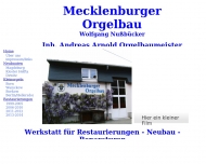 Bild Mecklenburger Orgelbau Wolfgang Nubcker Inh. Andreas Arnold e.K.