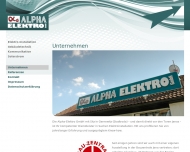 Website Alpha-Elektro