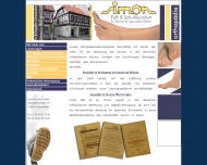 Website Orthop�die-Schuhtechnik Simon