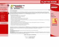 Website Elektro-Kohn
