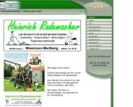 Bild Rademacher Heinrich Zweirder Rasenmher Motorgerte