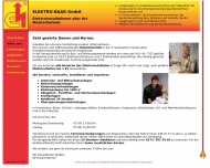 Website Elektro-Baar Inh. Harald Werner