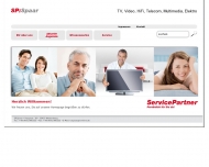 Website Fernsehtechnik Spaar