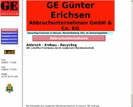 Bild Erichsen GmbH & Co. KG Gnter Erichsen Abbrucharbeiten